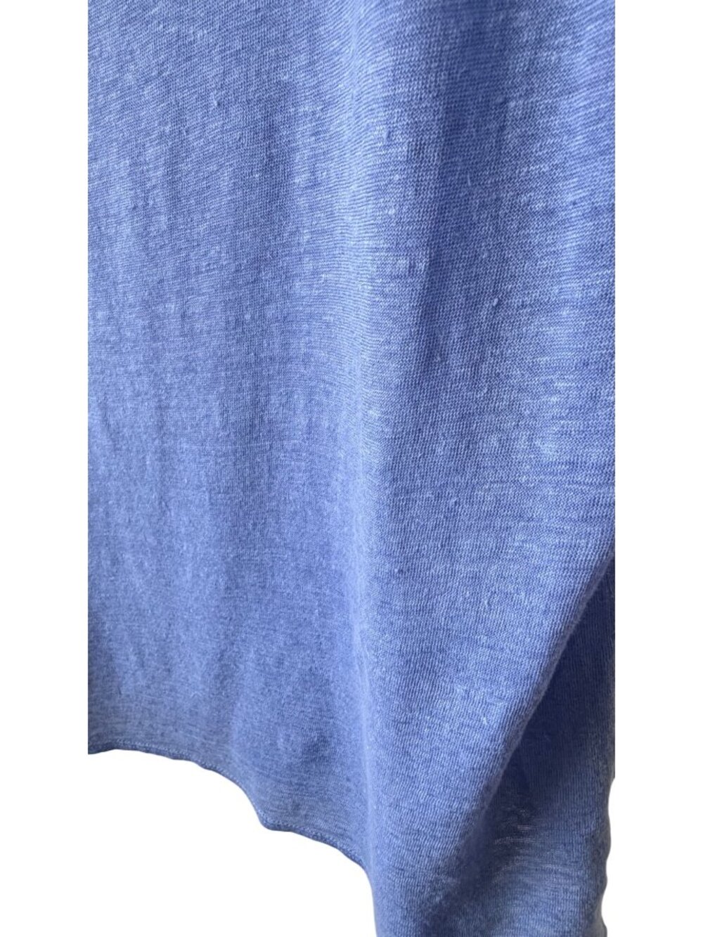 Calypso St. Barth Blue 100% Linen Oversized Tunic Top Women’s XS - Picture 9 of 14